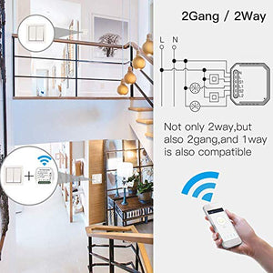 WiFi Smart Light Switch Modulo interruttore fai-da-te 2c