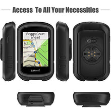 Carica l&#39;immagine nel visualizzatore di Gallery, TUSITA Custodia per Garmin Edge 830 - Cover protettiva in silicone NERO