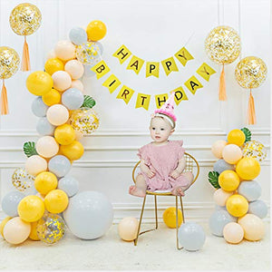MMTX Decorazioni per Feste di Compleanno Orchidee, Palloncini con...