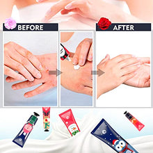 Carica l'immagine nel visualizzatore di Gallery, Crema Mani Set, 10 Pezzi Crema Mani Regalo Natale, Crema Mani Riparatrice per Donna e Uomo - Assorbimento Rapido, Idratazione Immediata, Texture Leggera, Non Unge