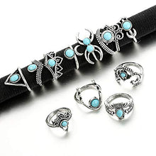 Carica l&#39;immagine nel visualizzatore di Gallery, CAILI Anelli retrò di Modo, Vintage Knuckle Anello per Donna Ragazze... - Ilgrandebazar