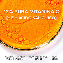 Carica l&#39;immagine nel visualizzatore di Gallery, L&#39;Oréal Paris Siero Viso 12% Pura Vitamina C, Per Pelle Più Luminosa e Pori Meno Visibili, Revitalift Clinical, 30 ml