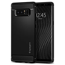 Carica l&#39;immagine nel visualizzatore di Gallery, Spigen 587CS22061 - Custodia per Samsung Galaxy Note 8, Nero, 6.3&quot; Matte Black - Ilgrandebazar