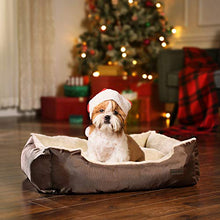 Carica l&#39;immagine nel visualizzatore di Gallery, FEANDREA Cuccia Letto per Cani Reversibile, 85 x 65 x 21 cm, 85 x 65 x 21 cm - Ilgrandebazar