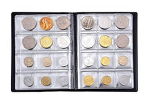 Carica l&#39;immagine nel visualizzatore di Gallery, 1Pcs Black 10 Pages 120 Pockets Coin Collection Album Commemorative Coins... - Ilgrandebazar