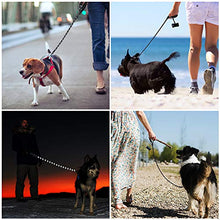 Carica l'immagine nel visualizzatore di Gallery, JBYAMUK 1,5 m Strong Dog guinzaglio con Comoda Impugnatura Imbottita e Nero - Ilgrandebazar