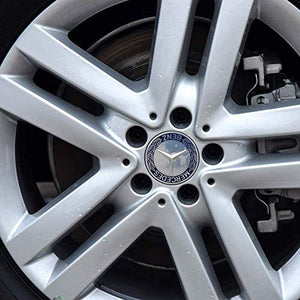 IGGY 4X Tappi Coprimozzo Mercedes da 75mm per Borchie Cerchi Lega - Classe A...