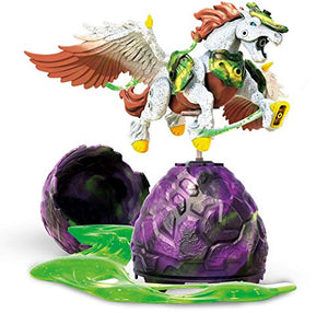 Breakout Beast- Uovo con Creatura Mostruosa Grifforce e Slime, Versione Viola - Ilgrandebazar