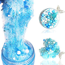 Carica l&#39;immagine nel visualizzatore di Gallery, SWZY Mermaid Slime Fluffy Cloud Fishtail Soft Putty Stress... - Ilgrandebazar