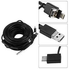 Carica l&#39;immagine nel visualizzatore di Gallery, Telecamera di ispezione 20 metri 5,5 mm 3 in 1 USB/micro USB/Type-C... - Ilgrandebazar