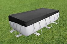 Carica l&#39;immagine nel visualizzatore di Gallery, Bestway 58232 Telo di Copertura per Piscina Fuori Terra Rettangolare da 404 x 201 x 100 cm e 412 x 201 x 122 cm