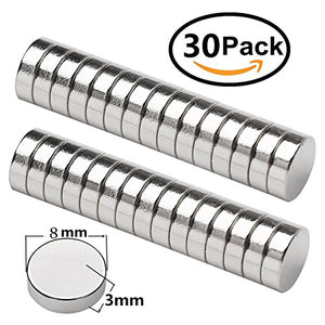 Magneti Piccoli,FEYG MiNi Neodimio 8X3mm In e Terre 30pc - Ilgrandebazar