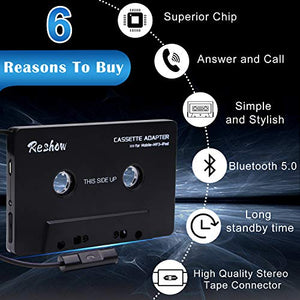 Reshow Convertitore Bluetooth universale Car Tape MP3 / cassette