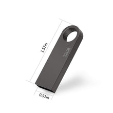 Carica l&#39;immagine nel visualizzatore di Gallery, Chiavetta USB 32 GB, Mini PenDrive 32 giga (con Gancio) 32GB PEN Gray