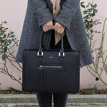 Carica l&#39;immagine nel visualizzatore di Gallery, David Jones - Borsa a Mano Donna Lavoro Grande Capacità - Tote Shopper Blu