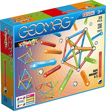 Carica l&#39;immagine nel visualizzatore di Gallery, Geomag- Confetti Gioco di Costruzione Magnetico, 35 Pezzi, Multicolore