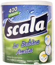 Carica l&#39;immagine nel visualizzatore di Gallery, Scala Bobina Asciugatutto di 400 Strappi - 1 Pezzo