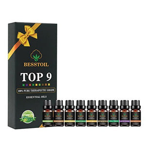 Oli essenziali set TOP9 Besstoil terapeutico grade Aromaterapia 100% puro... - Ilgrandebazar