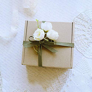 RUSPEPA 10 X 10 X 5CM Di Scatole Cartone Ondulato Perfette Per La Kraft