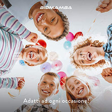 Carica l&#39;immagine nel visualizzatore di Gallery, BidMamba 100 Palloncini Compleanno Decorazioni Feste Happy Birthday Addobbi per Feste di Compleanno Bambina Bambini Matrimonio Baby Shower Decorazioni Compleanno Gonfiabili con Bombola Elio