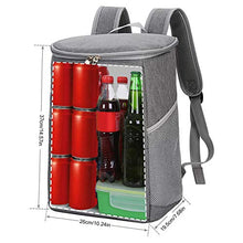Carica l'immagine nel visualizzatore di Gallery, COOFIT Zaino Termico Borsa Termica Porta Pranzo Frigo Isoterma per...