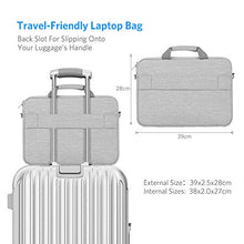 Carica l&#39;immagine nel visualizzatore di Gallery, AtailorBird Borsa Porta PC a Tracolla Compatibile con 15.6 15.6&quot;, Grigio