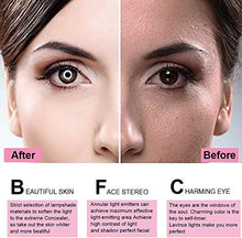 Carica l&#39;immagine nel visualizzatore di Gallery, Ring Light,Selfie Light Luce per Selfie ricaricabile con 36 LED bianca