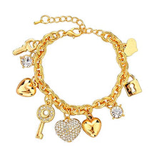 Carica l&#39;immagine nel visualizzatore di Gallery, FIA MONETTI Bracciale - oro - braccialetto di fascino - in confezione... - Ilgrandebazar