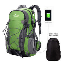 Carica l'immagine nel visualizzatore di Gallery, Meisohua Zaino da Trekking Outdoor Donna e Uomo con Protezione 6-verde