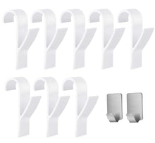 Carica l&#39;immagine nel visualizzatore di Gallery, Appendini per Termoarredo 8pz Ganci Portasciugamani Bagno Appendere... - Ilgrandebazar