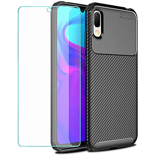 Wanxideng - Cover Huawei Y6 2019 + Pellicola Protettiva in Vetro Temperato,... - Ilgrandebazar