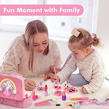 Carica l&#39;immagine nel visualizzatore di Gallery, Trucchi Bambina Set, 26 Pezzi Sicuro e Atossico e Lavabile Valigetta Trucchi Bambina Anallergici, Giochi Bambina Natale Compleanno Regalo Bambina 3 4 5 6 7 8 9 10 Anni