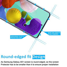 Carica l'immagine nel visualizzatore di Gallery, NEW'C 3 Pezzi, Vetro Temperato per Samsung Galaxy A51, Pellicola Prottetiva Anti Graffio, Anti-Impronte, Senza Bolle, Durezza 9H, 0,33mm Ultra Trasparente, Ultra Resistente
