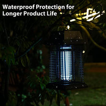 Carica l&#39;immagine nel visualizzatore di Gallery, PALONE Lampada Antizanzare Elettrica, 20W 4500V UV Lampada Repellente Zanzare, Impermeabile IPX4 Trappola Zanzare Elettrico Per Campeggio, Giardino, Interni ed Esterni, Silenzioso e Sicuro