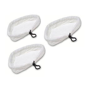 WINOMO Universale in microfibra triangolare lavabile pulizia Pad Cover Bianco - Ilgrandebazar