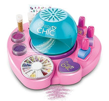 Carica l'immagine nel visualizzatore di Gallery, Clementoni- Crazy Chic-Cool Nails Set per Unghie Bambina, Multicolore, 18599