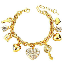 Carica l&#39;immagine nel visualizzatore di Gallery, FIA MONETTI Bracciale - oro - braccialetto di fascino - in confezione... - Ilgrandebazar