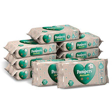 Carica l&#39;immagine nel visualizzatore di Gallery, Pampers Naturello Salviettine Delicate, 99% di Acqua, con Cotone 100%...