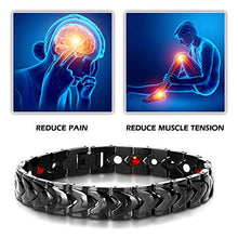 Carica l&#39;immagine nel visualizzatore di Gallery, Bracciale terapia magnetica,terapia magnetica guarigione braccialetto,... - Ilgrandebazar
