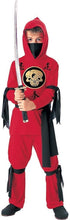 Carica l&#39;immagine nel visualizzatore di Gallery, Tante Tina Costume da Ninja per Bambino - con Cappuccio,... - Ilgrandebazar