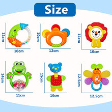 Carica l&#39;immagine nel visualizzatore di Gallery, HERSITY Sonagli per Bambini Giocattoli Set Massaggiagengive Neonato Giochi...