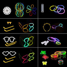 Carica l&#39;immagine nel visualizzatore di Gallery, Mitening Braccialetti Luminosi , 200 Pezzi Barre Luminose con connettori... - Ilgrandebazar