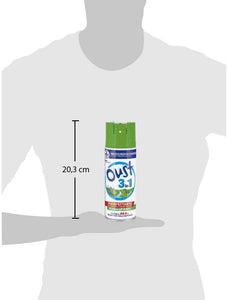 Oust 3 in 1 Spray Disinfettante 400 ml, per Superfici e Tessuti, Uccide il 99,9% dei Batteri ed Elimina gli Odori