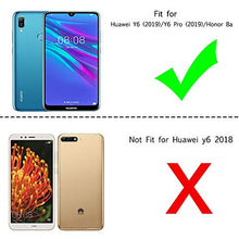Carica l&#39;immagine nel visualizzatore di Gallery, LeYi Cover per Huawei Y6 2019/Honor 8A con HD M ZY PT 2019 Black - Ilgrandebazar