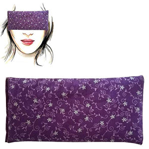 Cuscino per occhi "Asanas" | Semi di lavanda e riso | Yoga, Meditazione,... - Ilgrandebazar