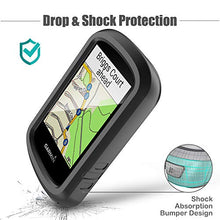 Carica l&#39;immagine nel visualizzatore di Gallery, TUSITA Custodia per Garmin Edge 830 - Cover protettiva in silicone NERO