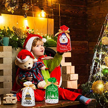 Carica l&#39;immagine nel visualizzatore di Gallery, DERAYEE Sacchetti Regalo Natale,34 pezzi Busta Regalo Natalizi con Coulisse,Borsa di Regalo Varie Misure per Feste di Natale(6 stili)