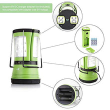 Carica l'immagine nel visualizzatore di Gallery, LE 10W LED Lampada da Campeggio Ricaricabile, Impermeabile Lanterna + 2 Mini...