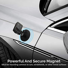 Carica l&#39;immagine nel visualizzatore di Gallery, Sabrent Rubber-Coated Magnetic Mount for Action Cam/Cameras and Small DSLR...