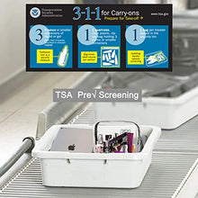 Carica l'immagine nel visualizzatore di Gallery, Beauty Case da viaggio YAMIU 2-Pcs cosmetici trousse Impermeabile linea Nero - Ilgrandebazar